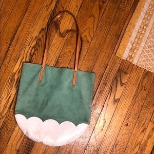 ✨SOLD✨ Suede Tote by Flowie